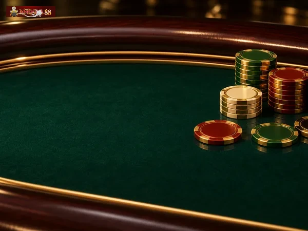Tampilan permainan Joker Poker pada putaran kedua